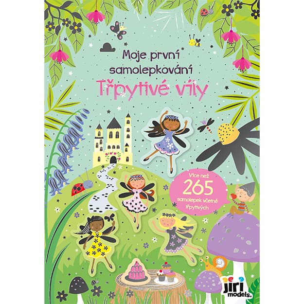 Třpytivé víly Moje první samolepkování