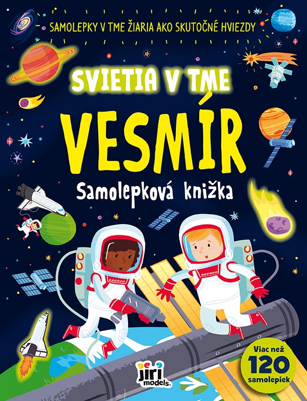 Svietia v tme - Vesmír Samolepková knižka