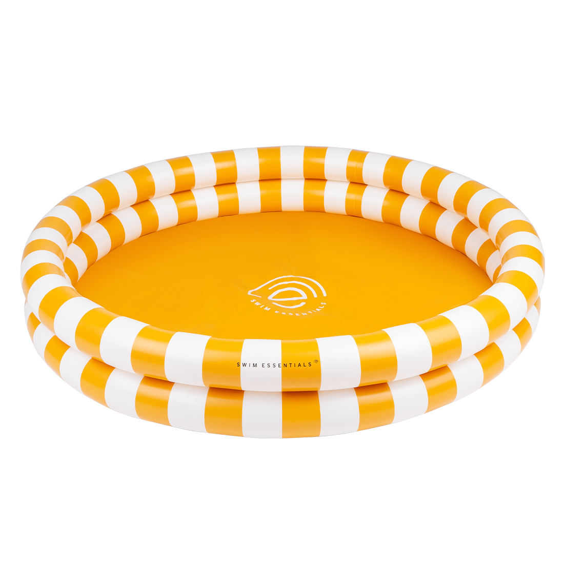 Nafukovací bazén pre deti Prúžky Žltý 100 cm