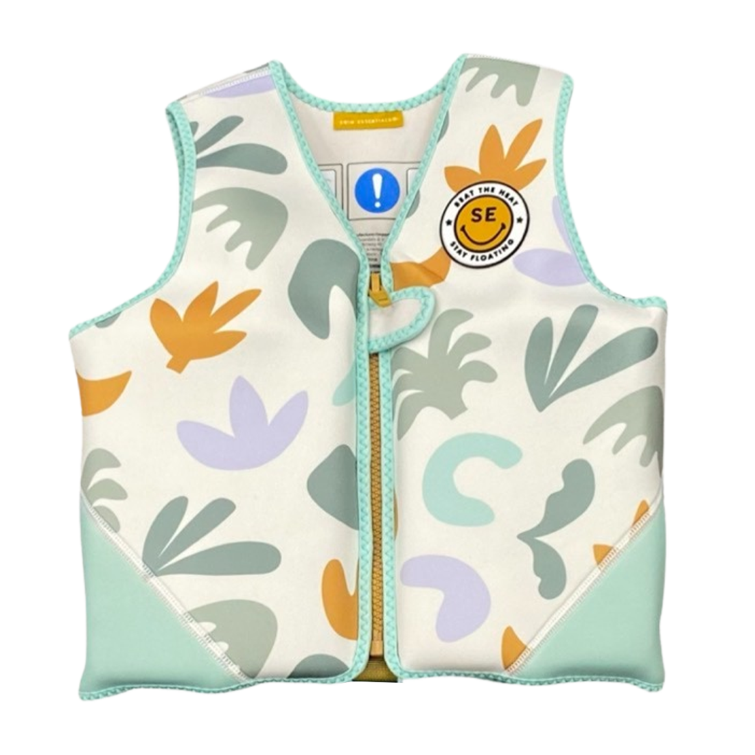 Plávacia vesta pre deti Abstrakt 3–5 rokov
