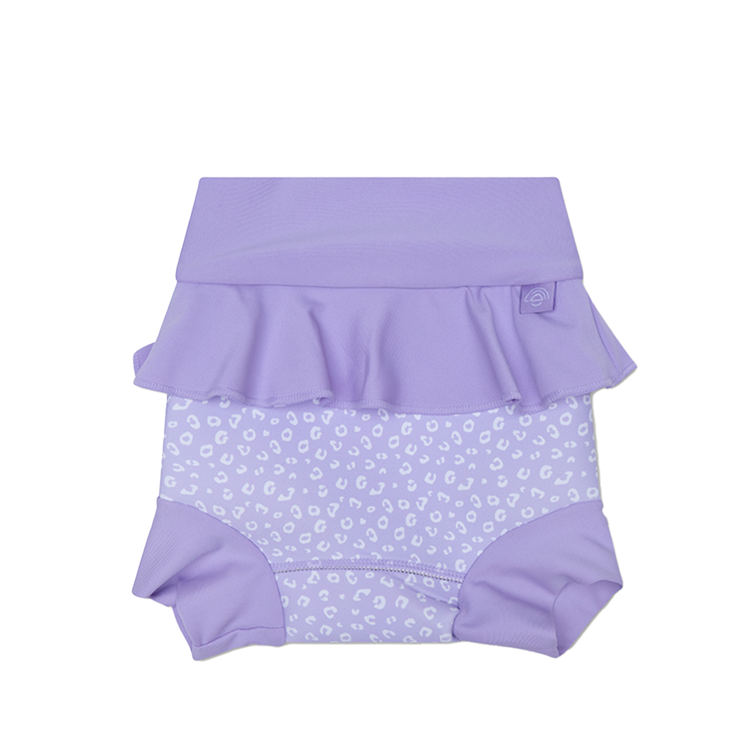 Neoprénové plavky pre bábätká Lila Leopard