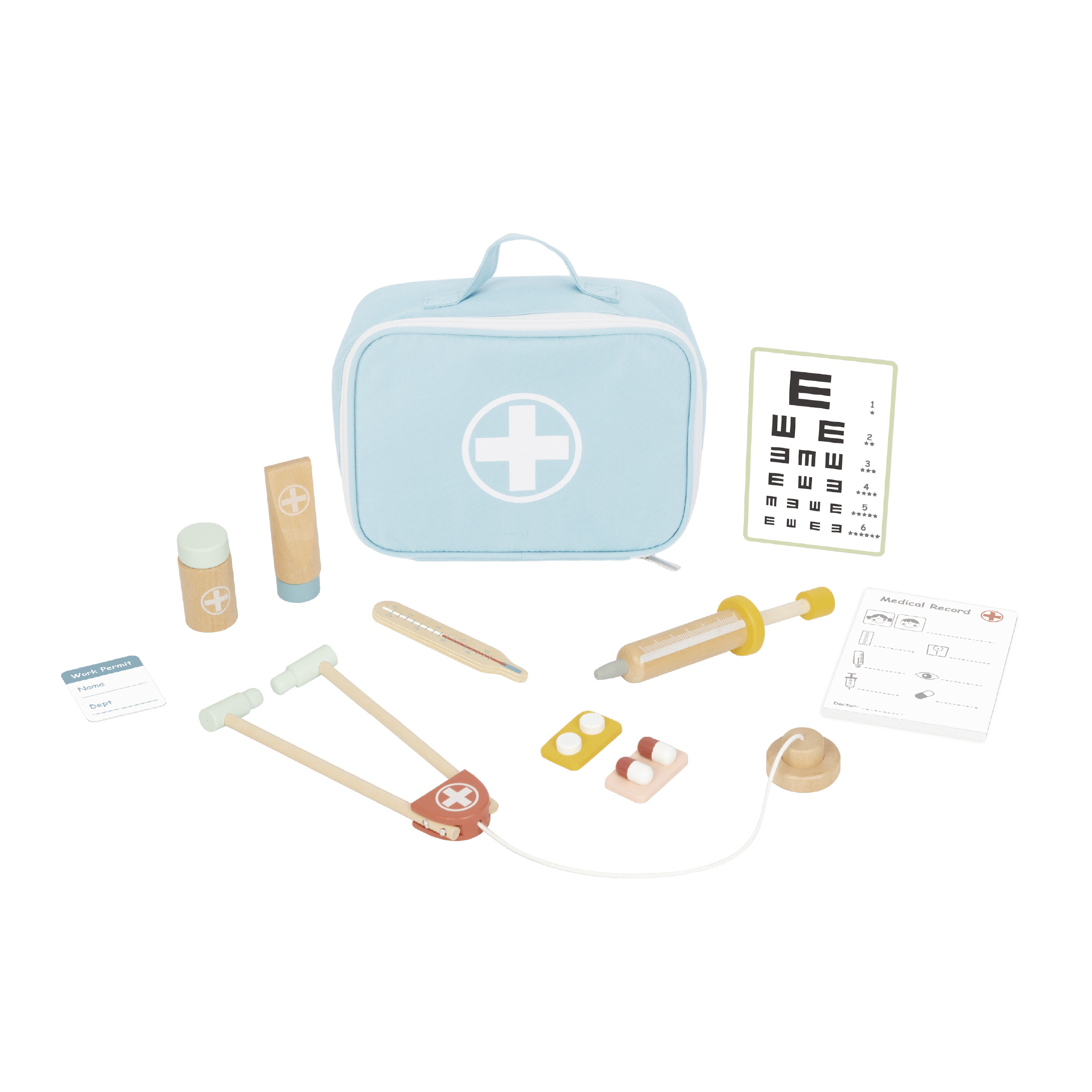 Doktorská sada v kufríku Pastel