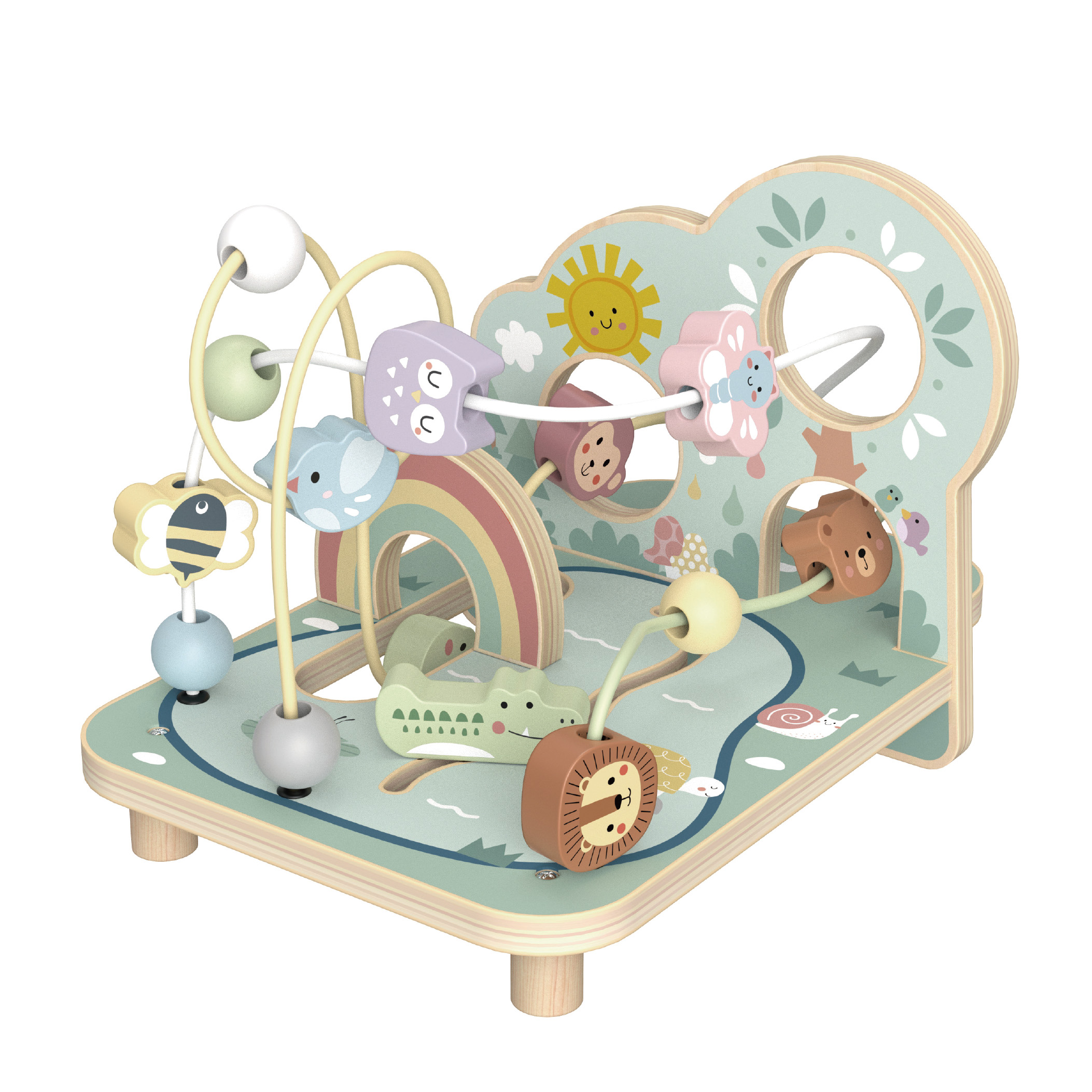 Motorický labyrint Les Pastel