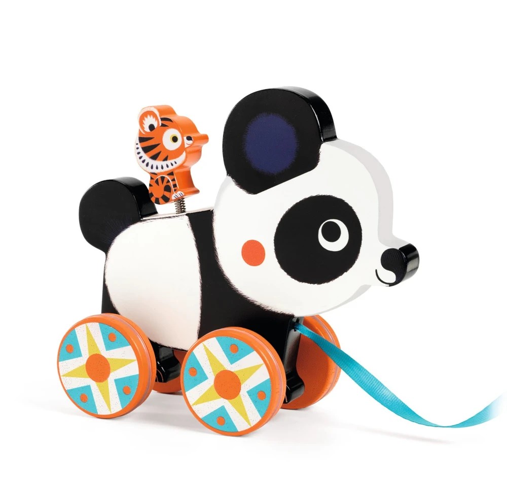 Hračka na ťahanie Panda Billie