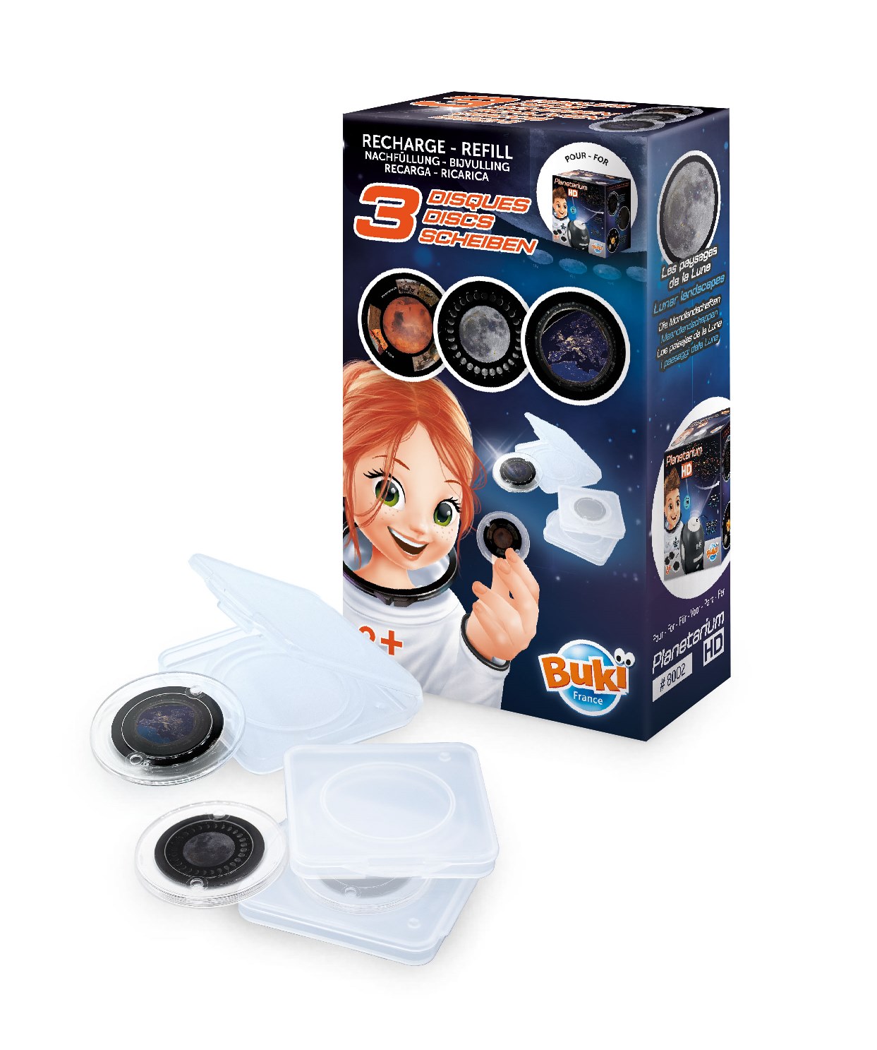 Planetárium HD 3 ks doplnkové disky