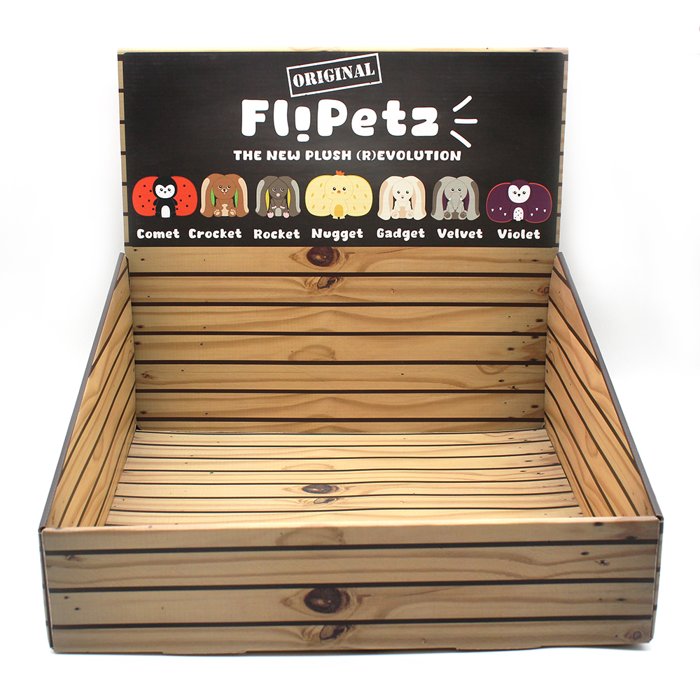 Display na Flipetz plyšové zvieratka 2v1 Zvieratko/Ovocie