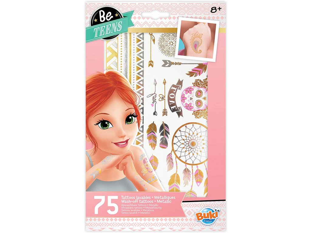 BeTeens Metalické tetovanie
