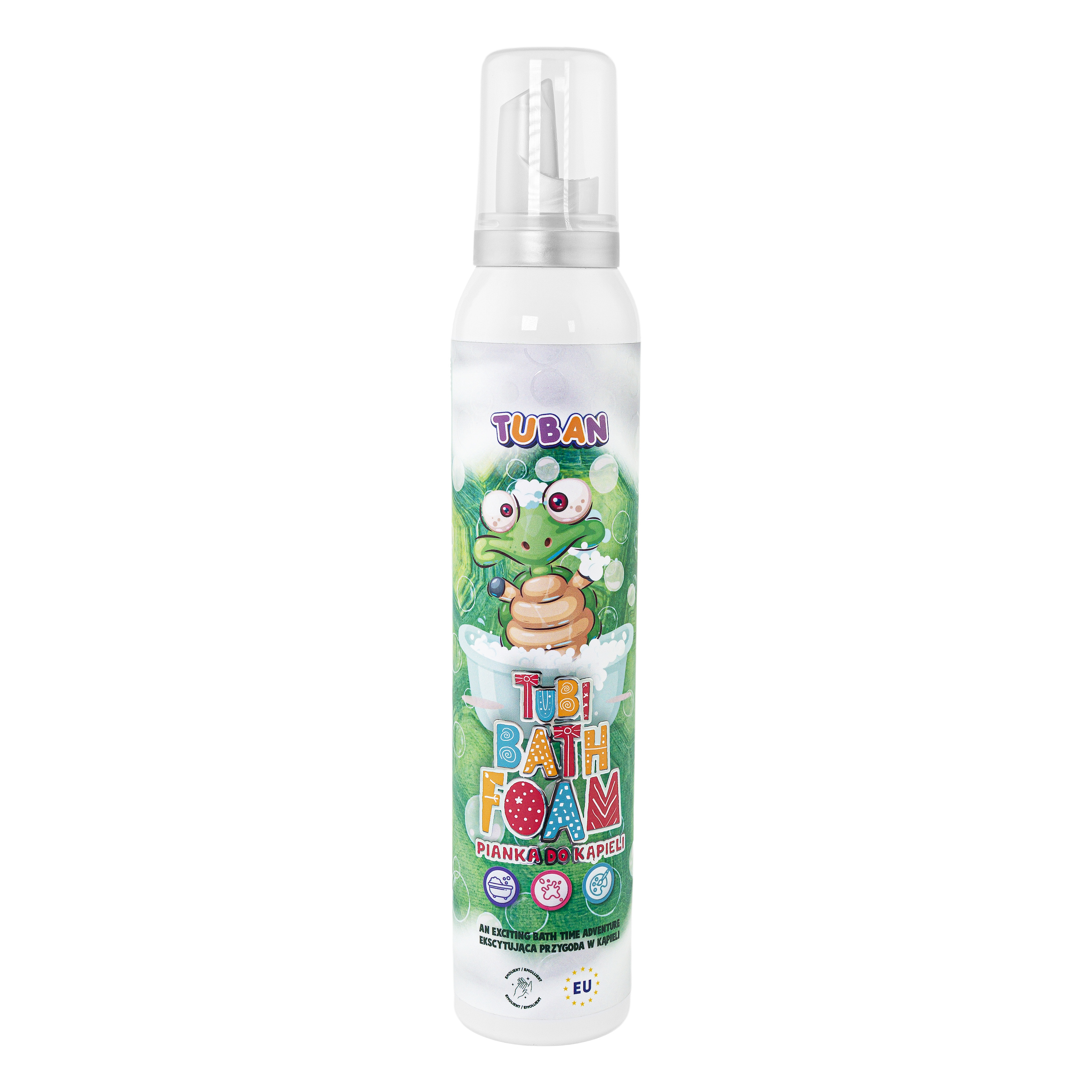 Tubi Senzorická pena Zelená 200 ml
