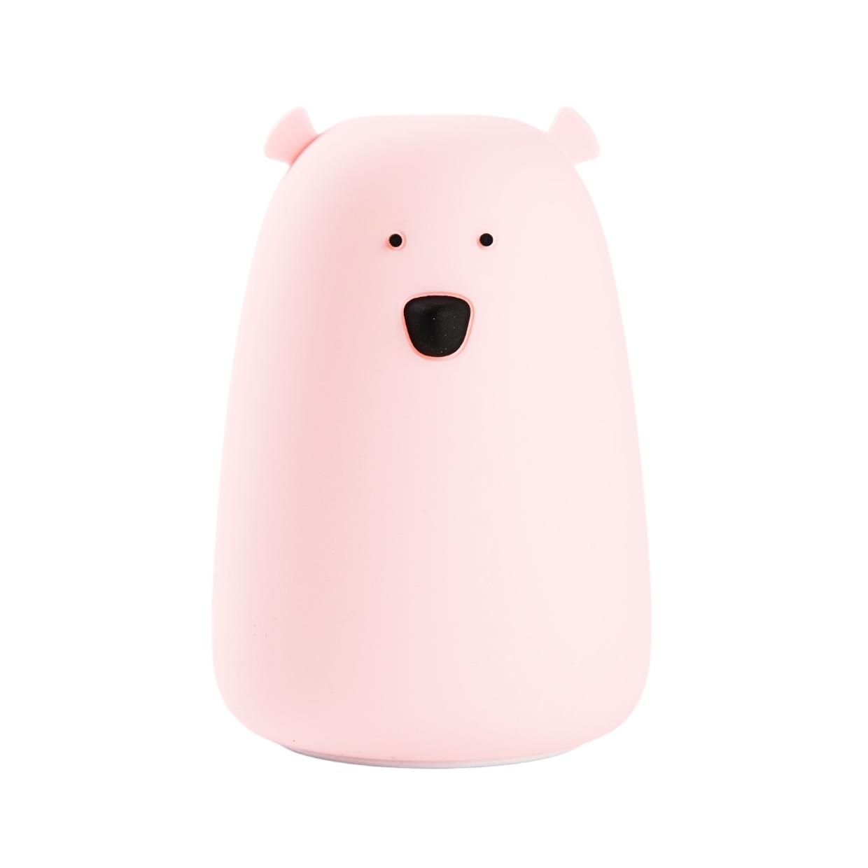 Detská dotyková lampa Veľký medvedík Ružový