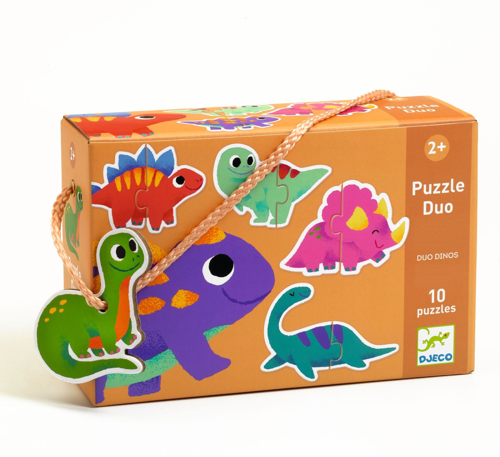 Puzzle Duo Dinosaury