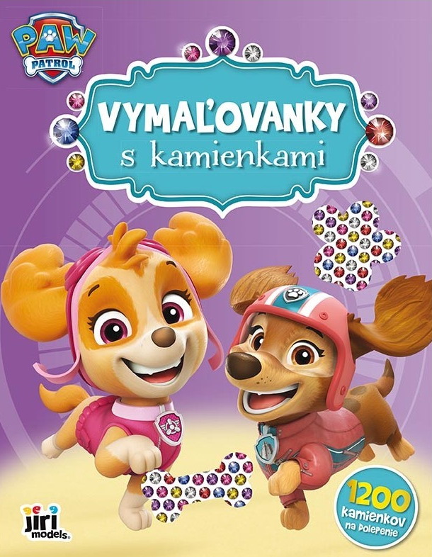 Labková patrola - Vymaľovanky s kamienkami