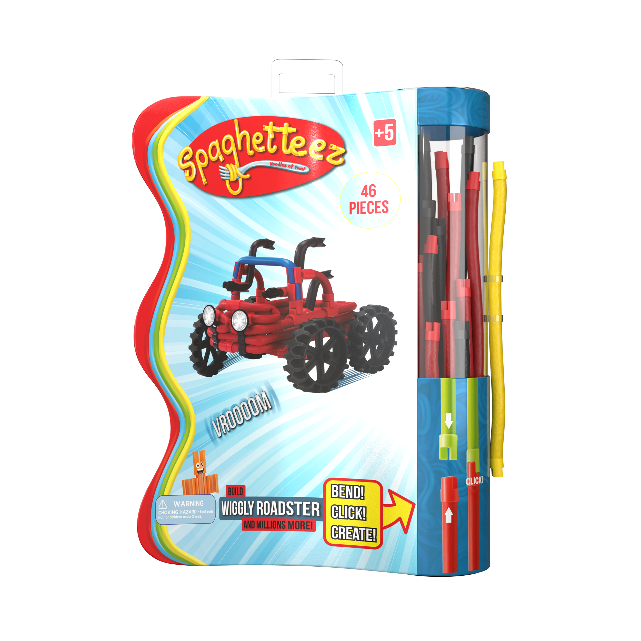 Kreatívna stavebnica Spaghetteez 46 ks