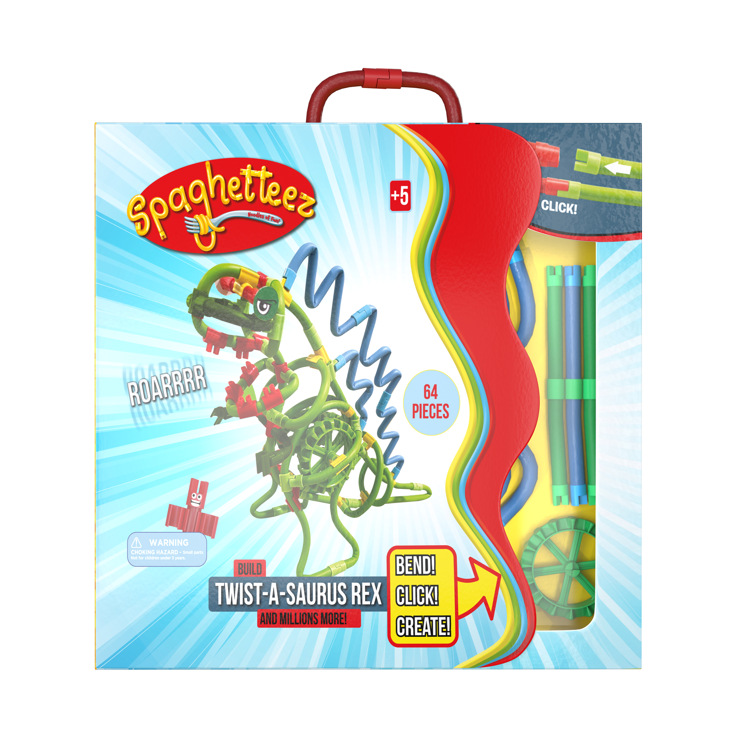 Kreatívna stavebnica Spaghetteez 64 ks