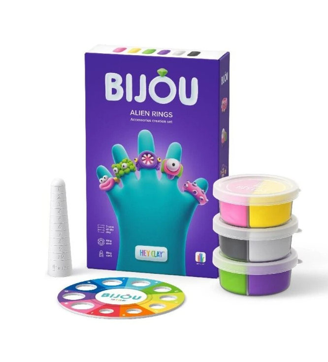 Hey Clay Bijou prstienky