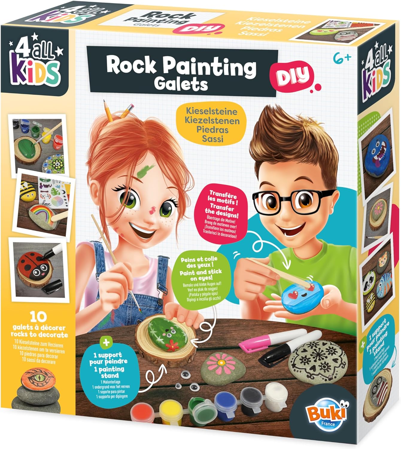 Kreatívna sada na maľovanie kameňov