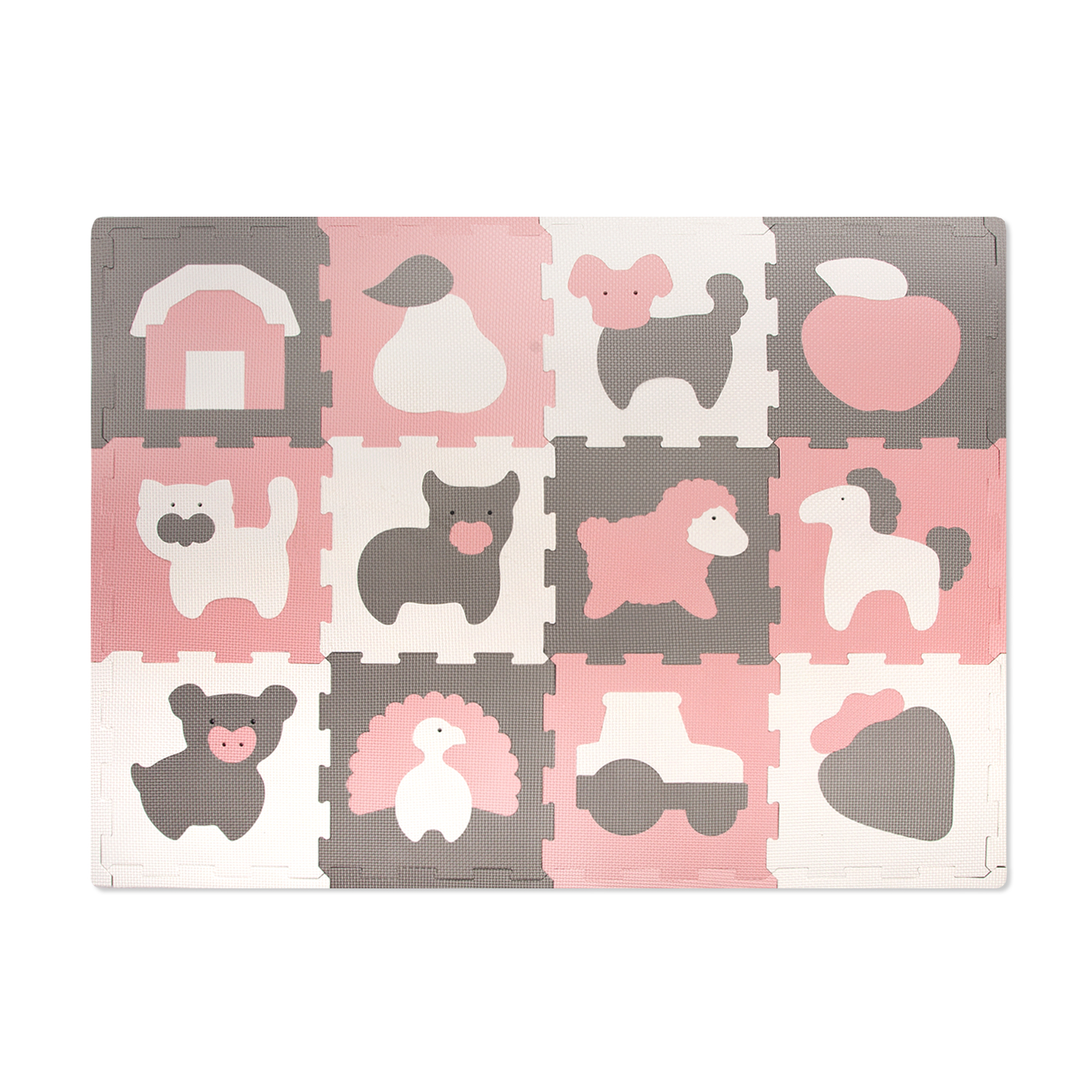 Hracia podložka Puzzle Farma 1.2 x 0.9 m