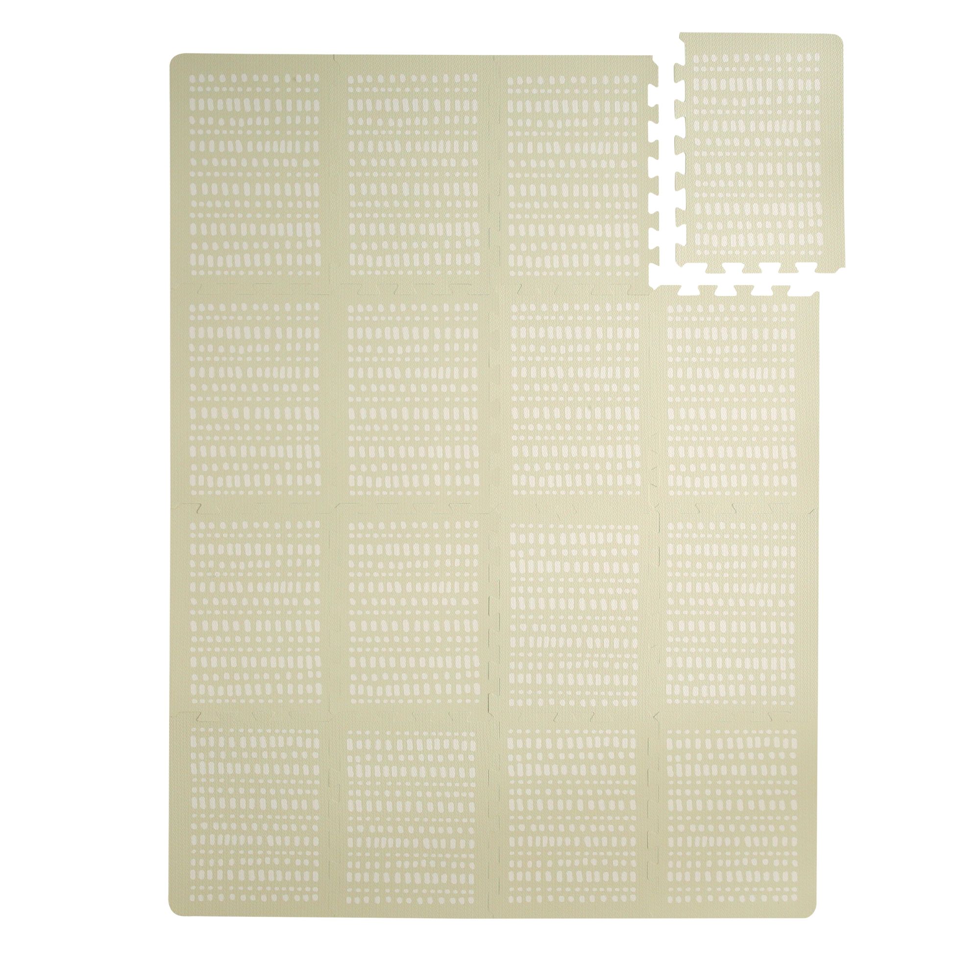 Hracia podložka Puzzle XL Hygge Beige 1.7 x 1.2 m