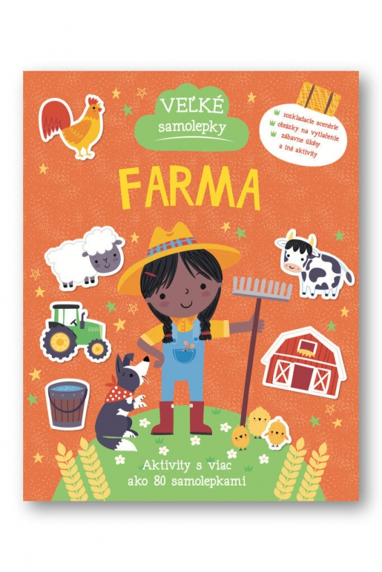 Farma - veľké samolepky