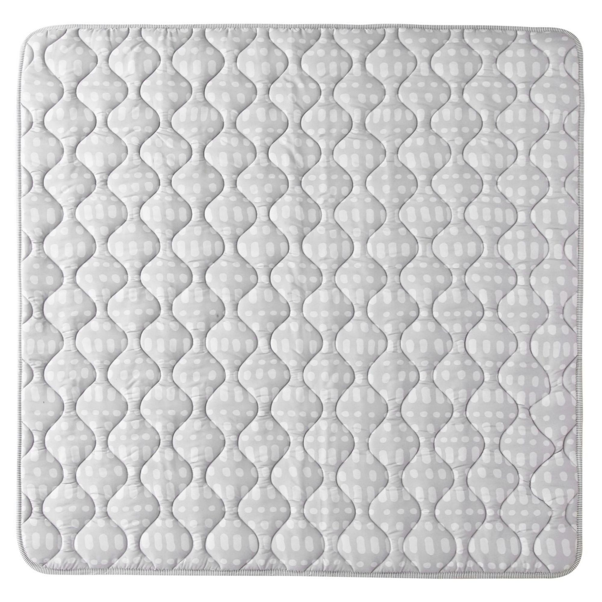 Hracia podložka prešívaná Hygge grey 1.27 x 1.27 m