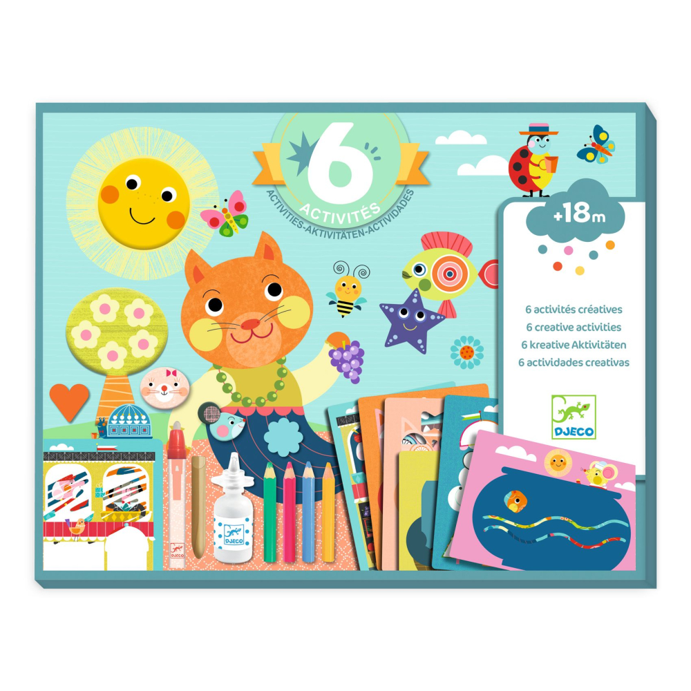 Veľká kreatívna sada Mačka a jej priatelia