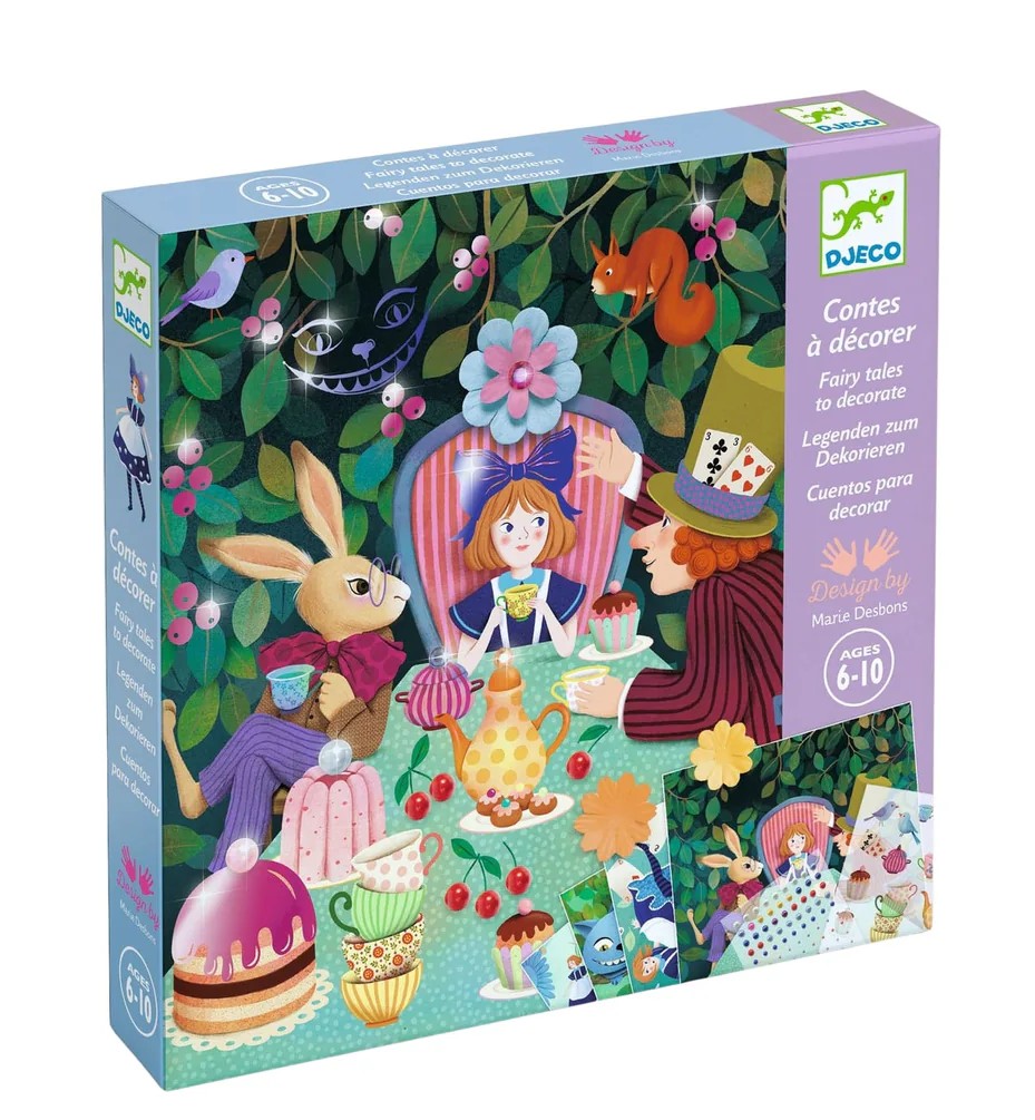 Zdobenie rozprávok Alica v krajine zázrakov