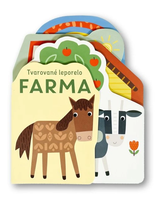 Tvarované leporelo - Farma