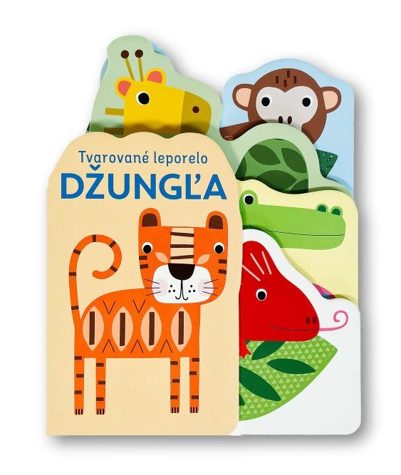 Tvarované leporelo - Džungľa