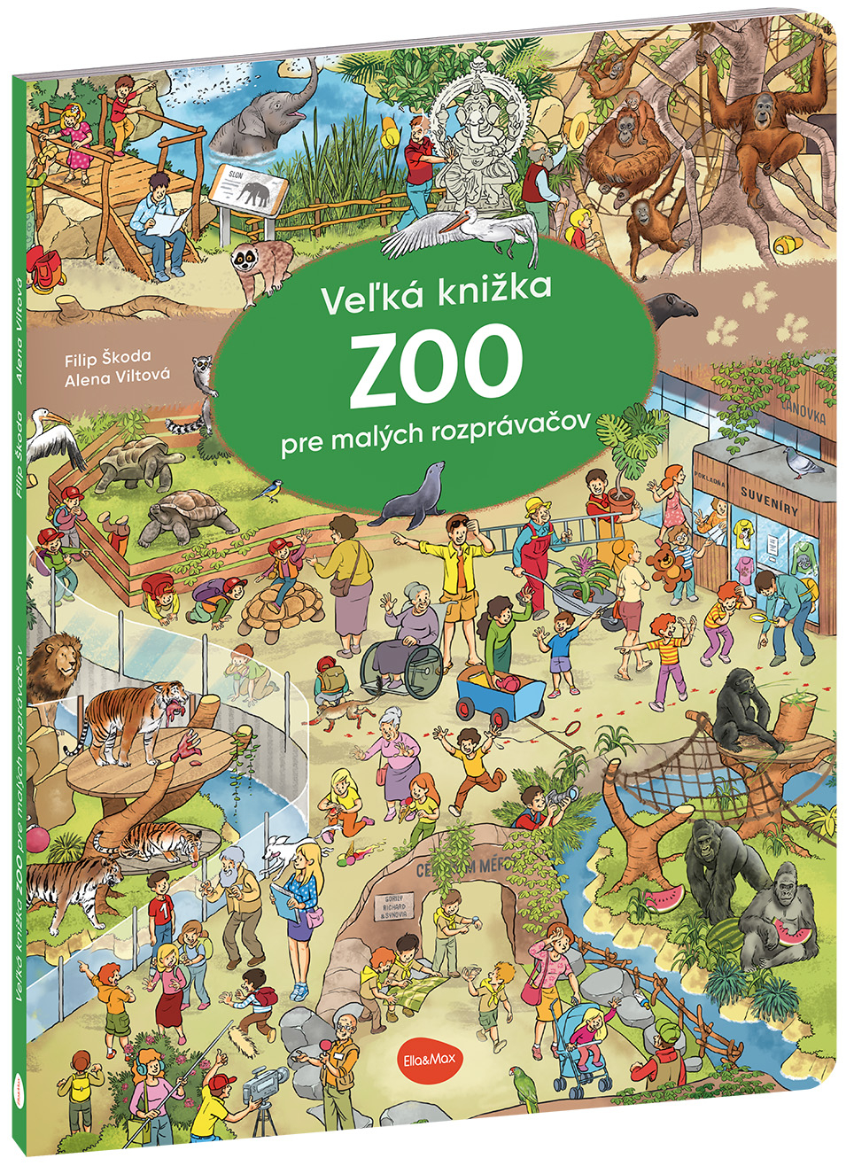 Veľká knižka ZOO pre malých rozprávačov