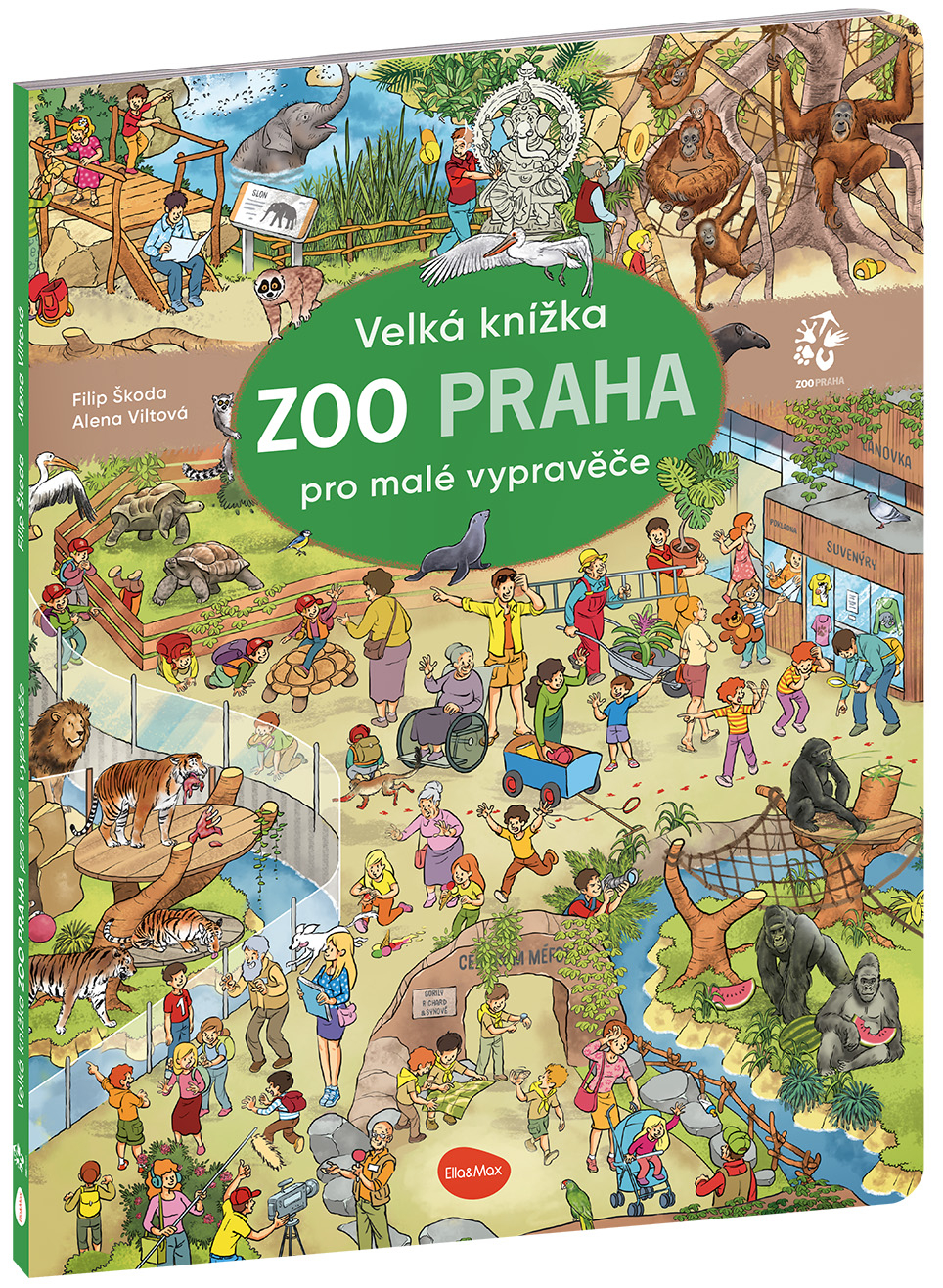 Velká knížka ZOO pro malé vypravěče