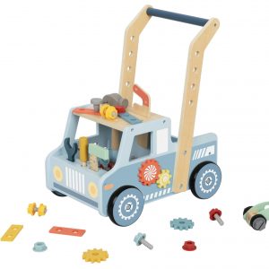 Chodítko a aktivity pult s náradím 2v1