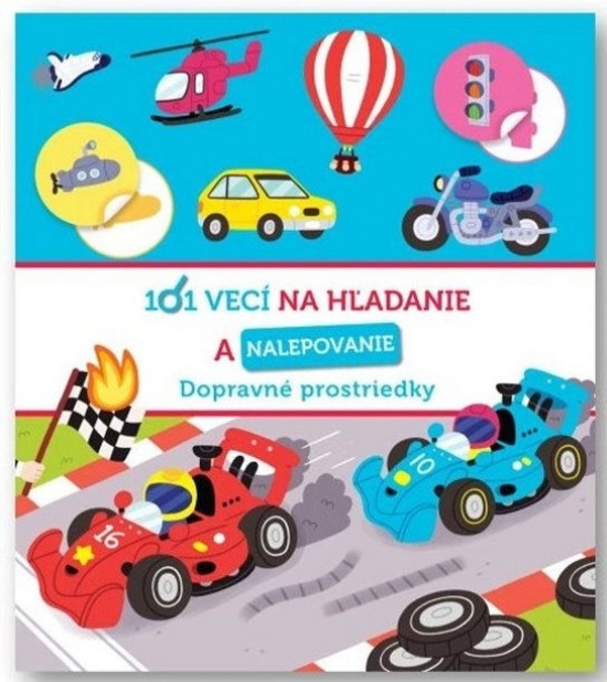101 vecí na hľadanie a nalepovanie: Dopravné prostriedky