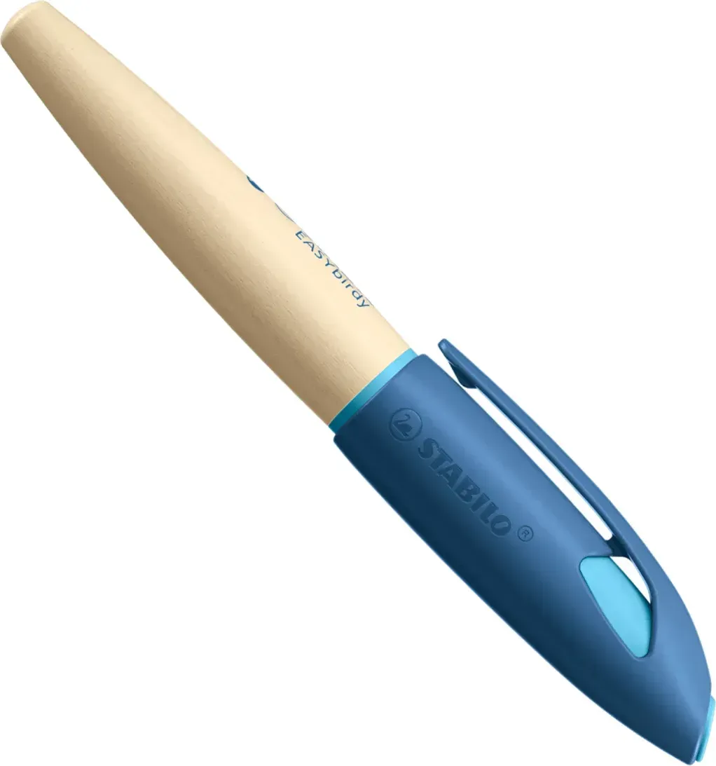 Plniace pero EASYbirdy pre začiatočníkov Modré pre ľavákov