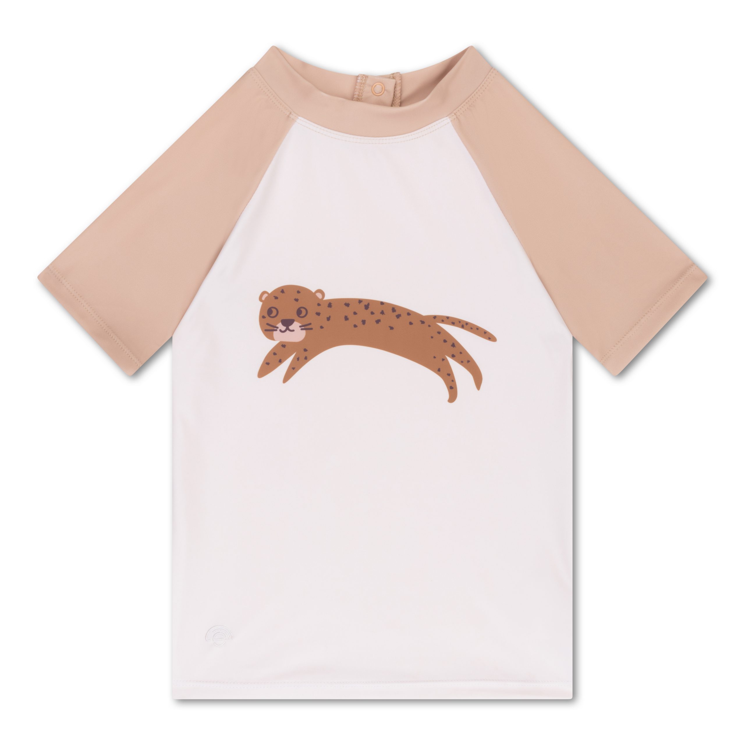 Kúpacie tričko s UPF 50+ Brown Leopard