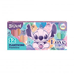Plastelína Stitch Pastel 12 ks
