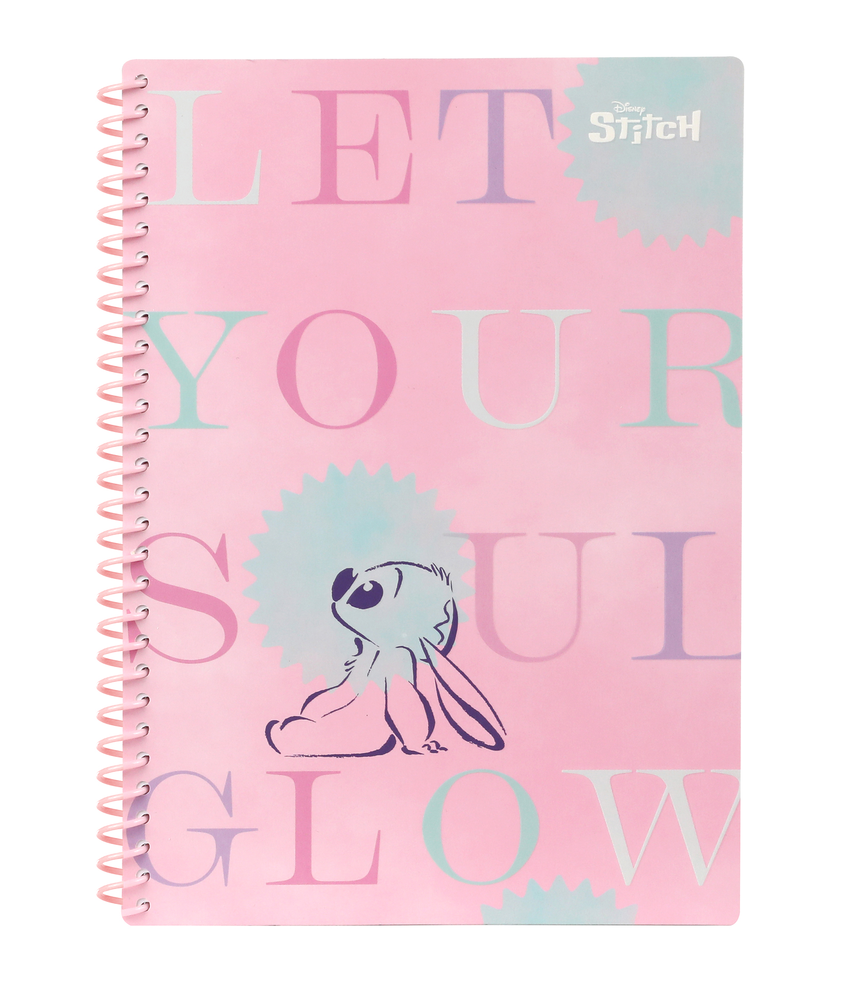 Zápisník špirálový B5 Stitch Pastel