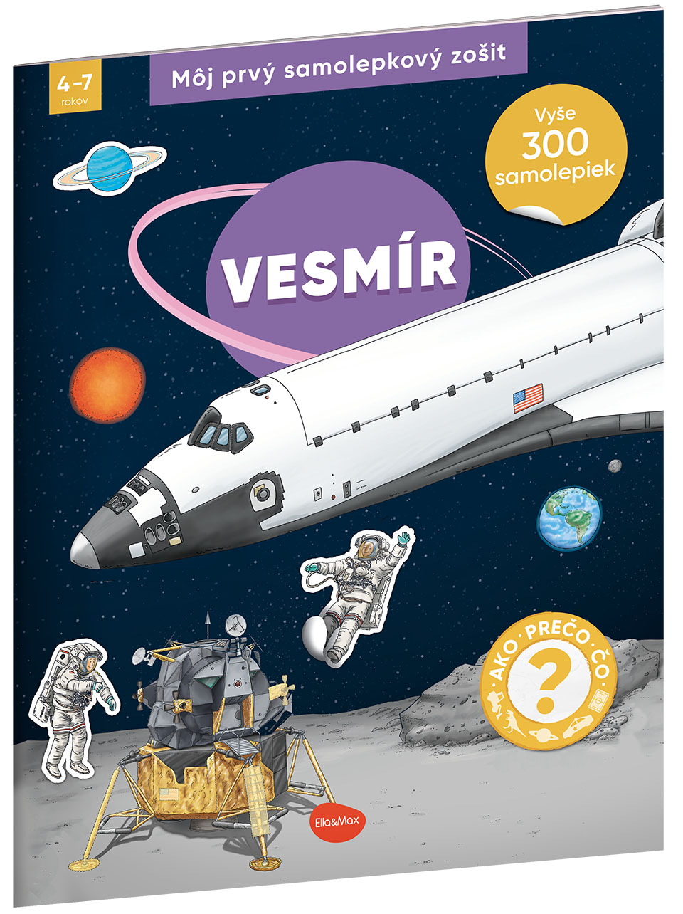 Môj prvý samolepkový zošit Vesmír