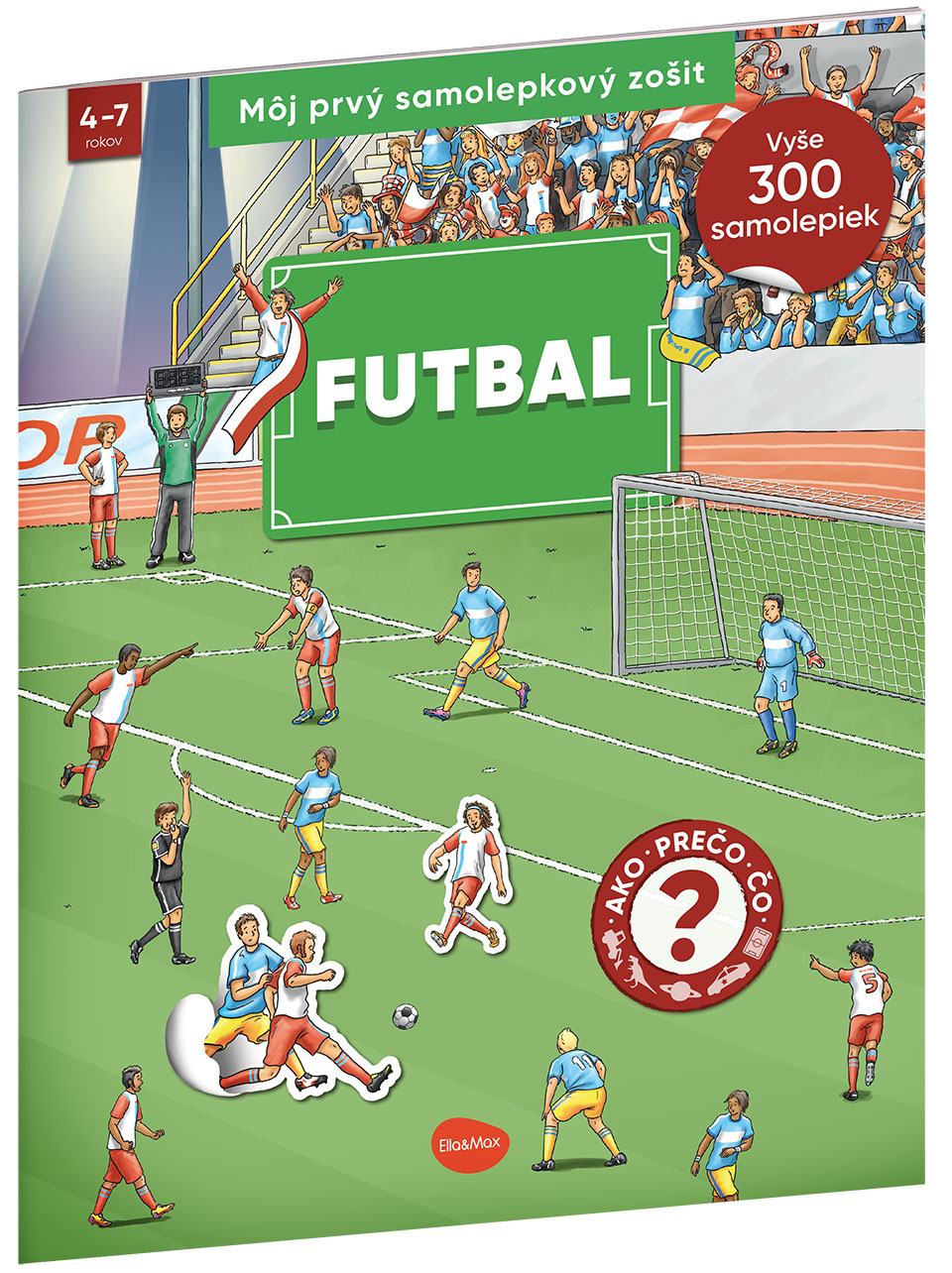 Môj prvý samolepkový zošit Futbal