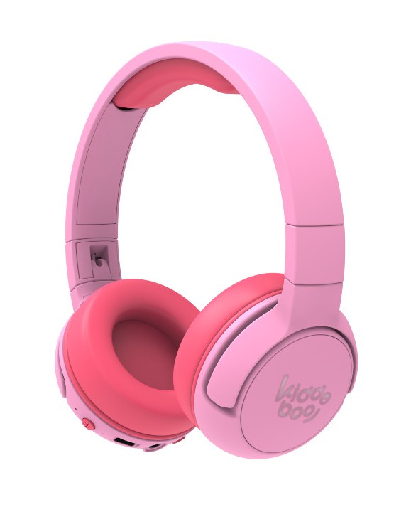 Bezdrôtové detské slúchadlá Flamingo Pink