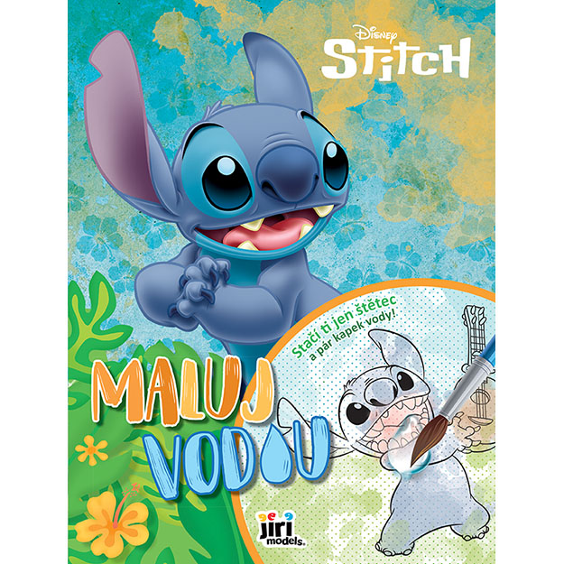 Maľuj vodou Lilo & Stitch