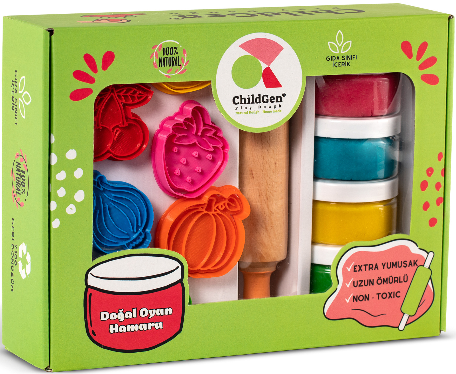 Kreatívna modelovacia sada Ovocie