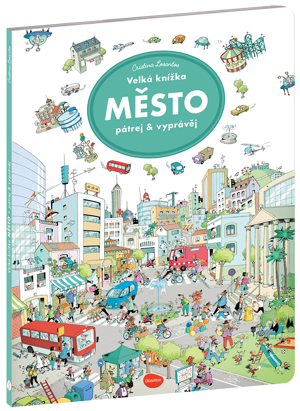 Velká knížka MĚSTO Pátrej & vyprávěj