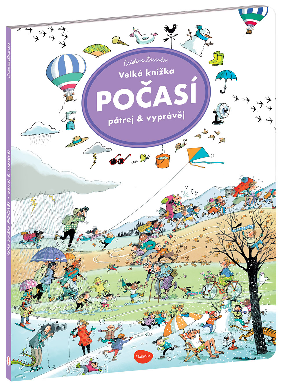 Velká knížka POČASÍ Pátrej & vyprávěj