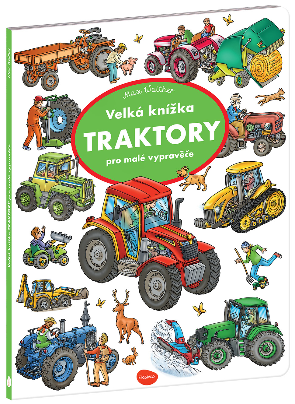 Velká knížka TRAKTORY pro malé vypravěče