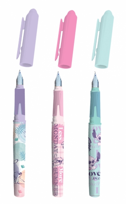 Plniace pero gumovateľné Stitch Pastel