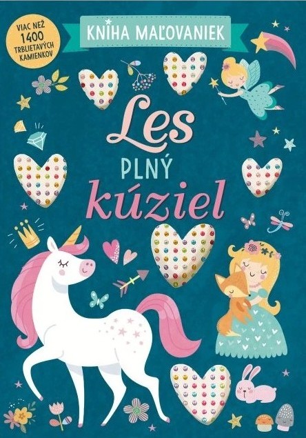 Les plný kúziel Kniha maľovaniek