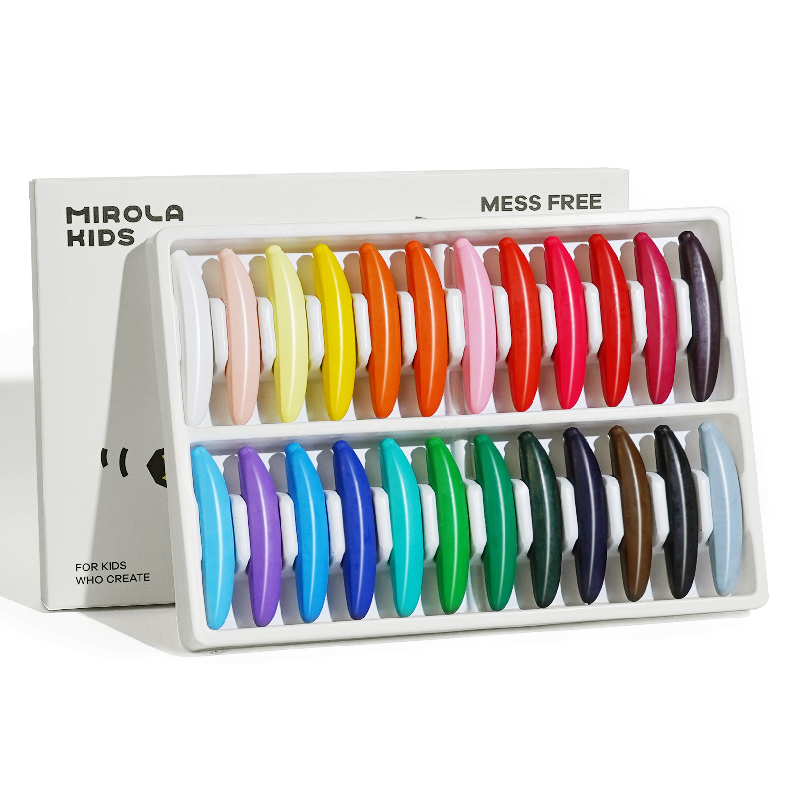 Prvé voskovky z včelieho vosku Banány 24 ks