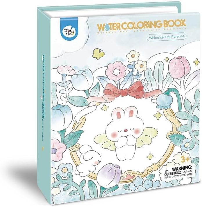 Kreatívna kniha Maľovanie vodovými farbami Pet Paradise