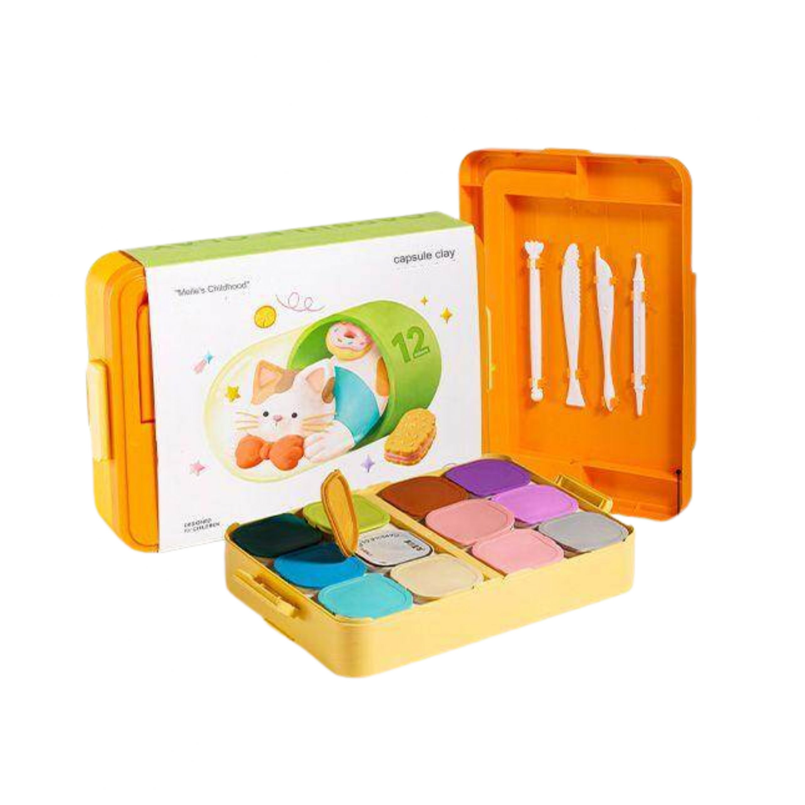 Modelovacia hmota v boxe 12 ks