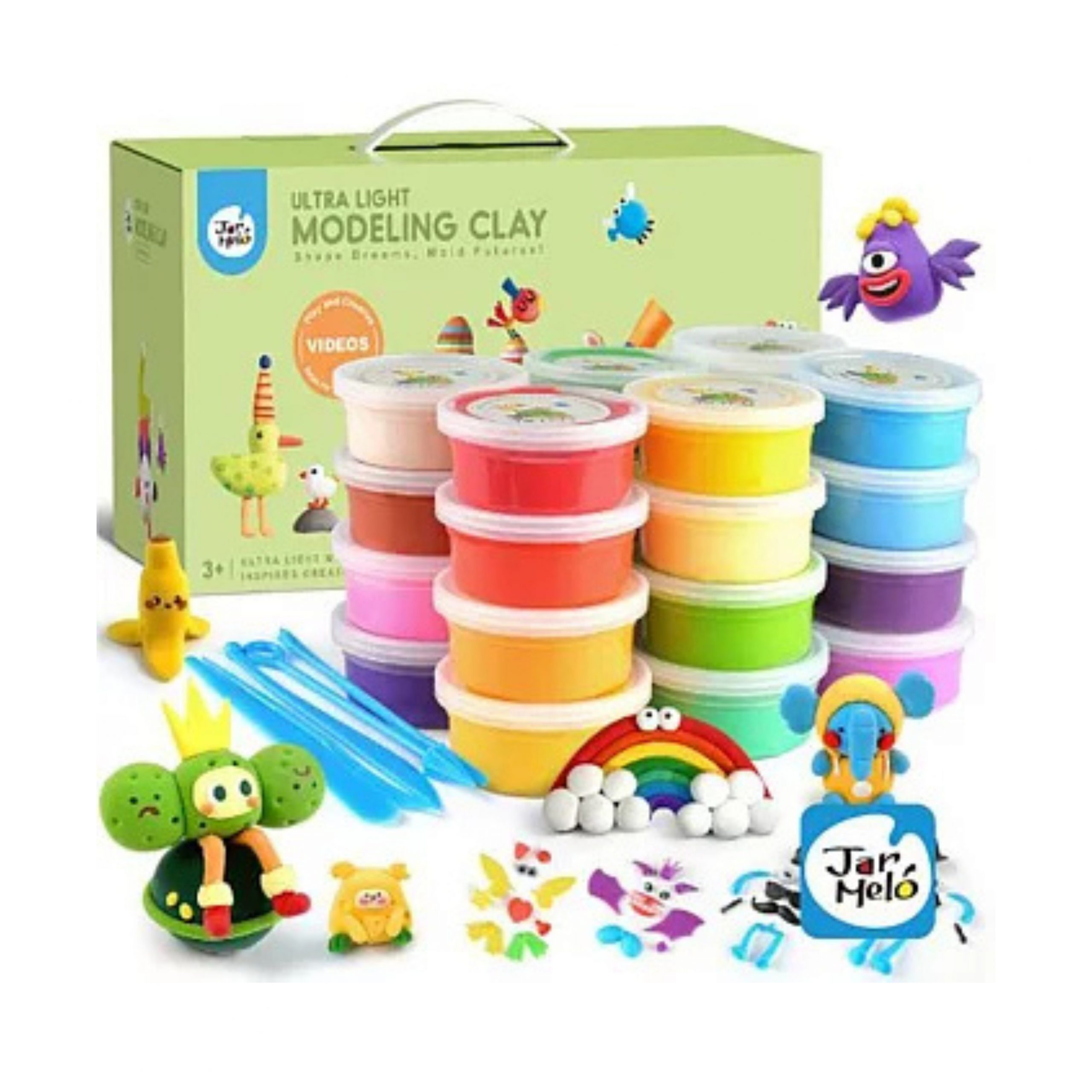 Ultra ľahká Modelovacia hmota 24 ks