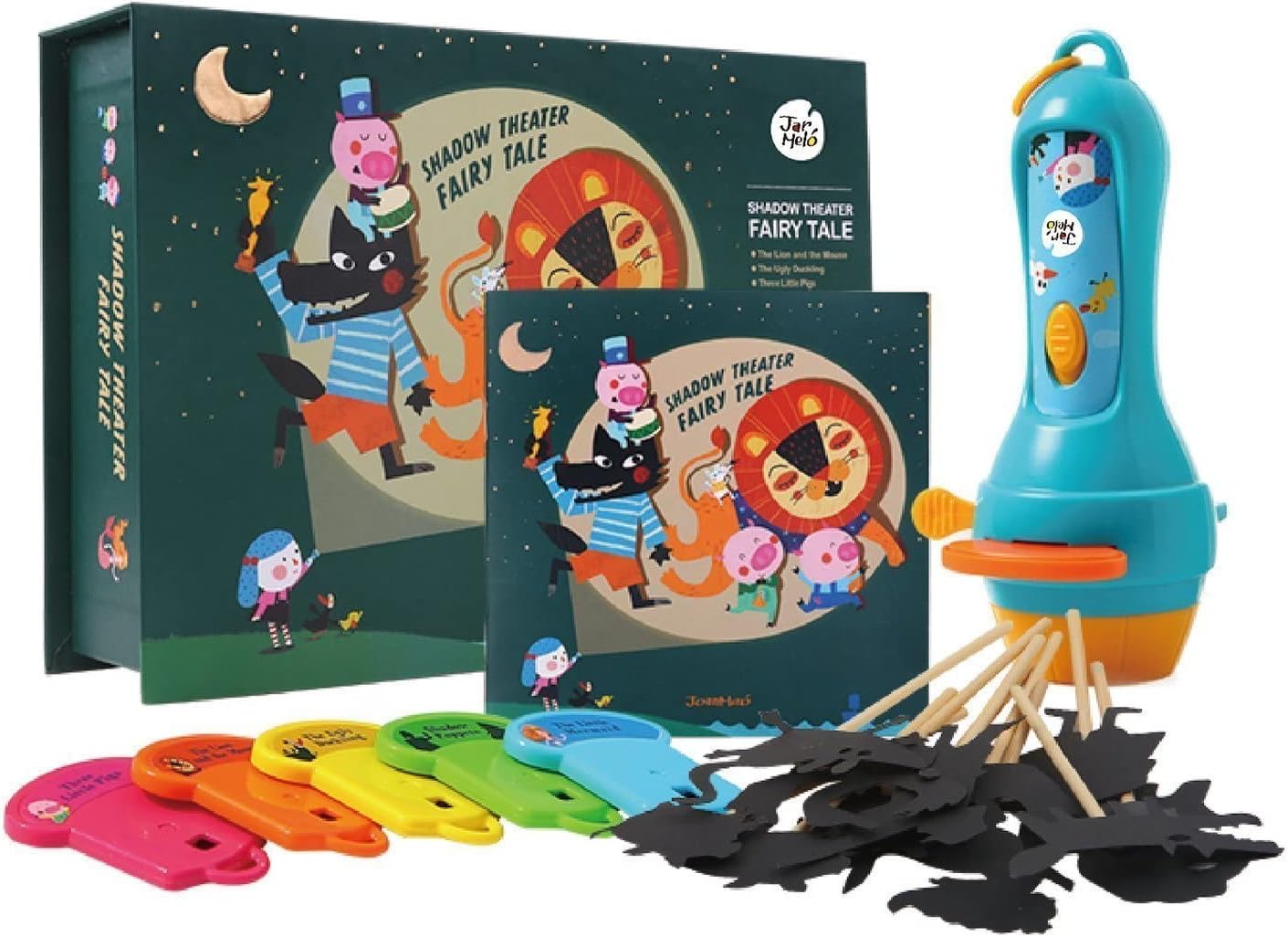 Rozprávková premietacia baterka Tieňové divadlo